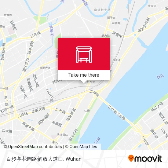 百步亭花园路解放大道口 map