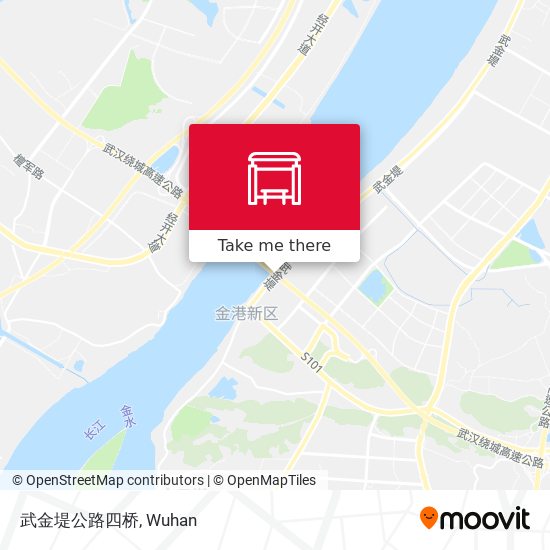 武金堤公路四桥 map