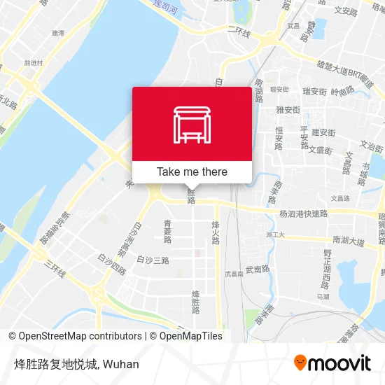 烽胜路复地悦城 map