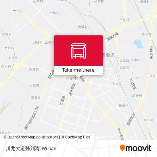 川龙大道孙刘湾 map