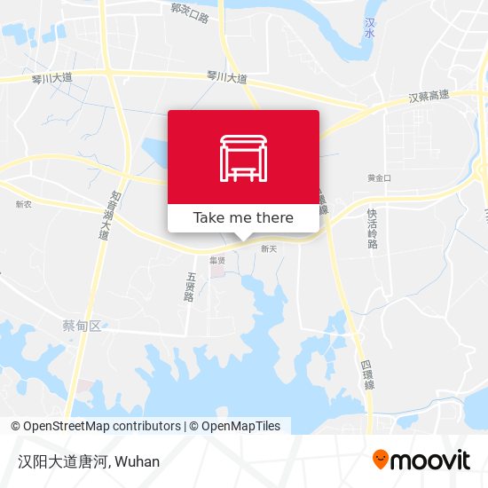汉阳大道唐河 map