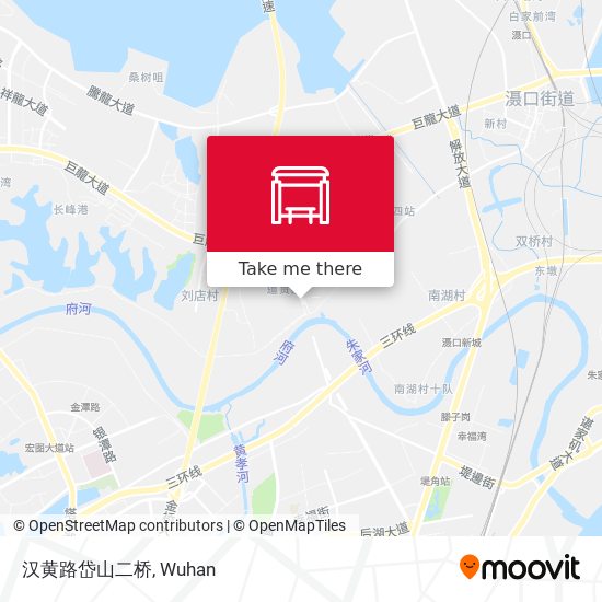 汉黄路岱山二桥 map