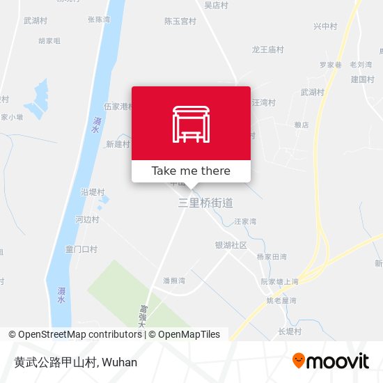 黄武公路甲山村 map