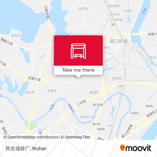 民生堤砖厂 map