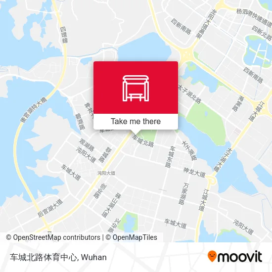 车城北路体育中心 map