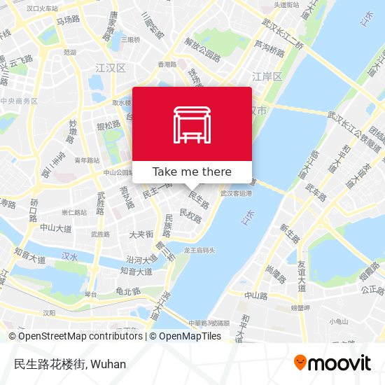 民生路花楼街 map