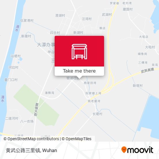 黄武公路三里镇 map