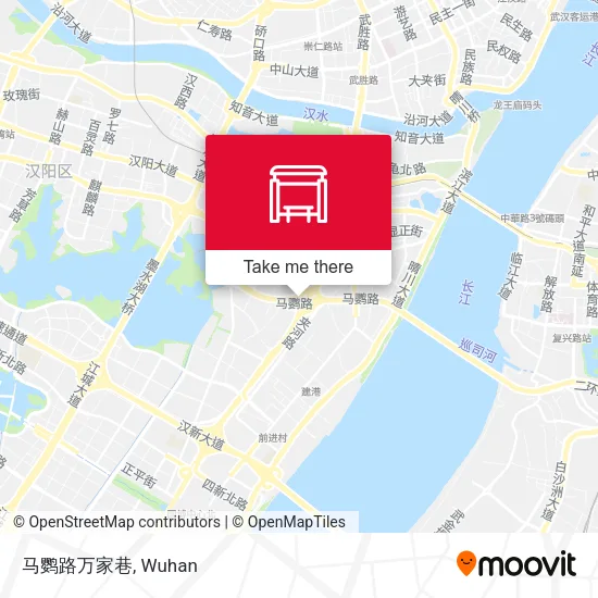 马鹦路万家巷 map