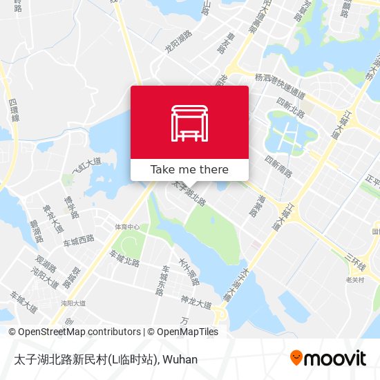 太子湖北路新民村(L临时站) map