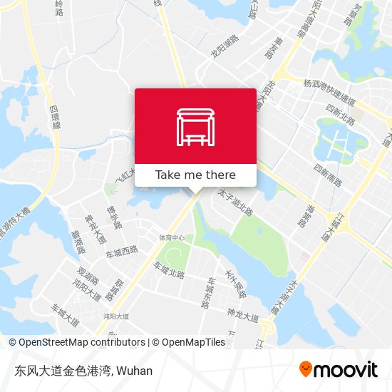 东风大道金色港湾 map