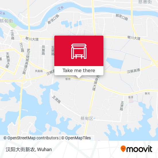 汉阳大街新农 map