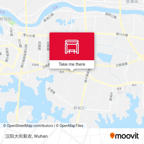 汉阳大街新农 map