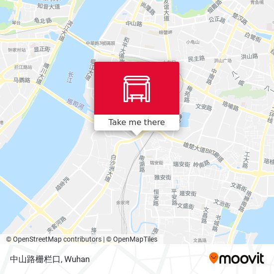 中山路栅栏口 map