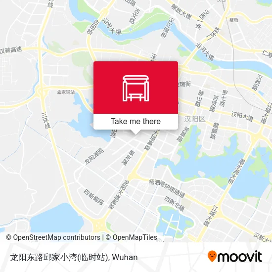 龙阳东路邱家小湾(临时站) map