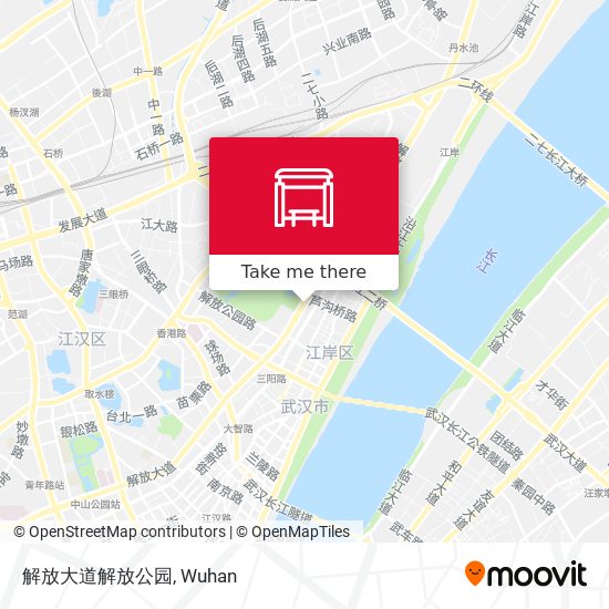 解放大道解放公园 map