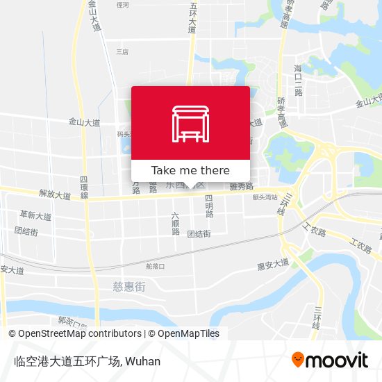 临空港大道五环广场 map