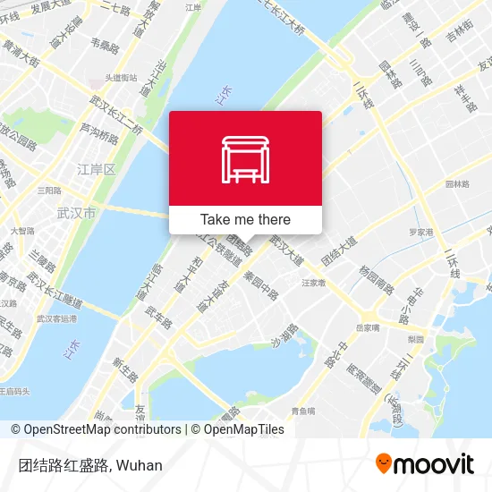 团结路红盛路 map