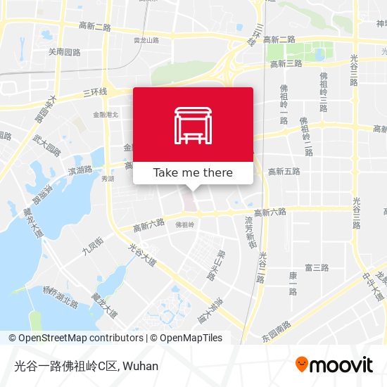 光谷一路佛祖岭C区 map