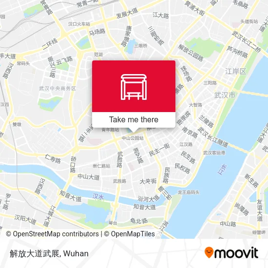 解放大道武展 map