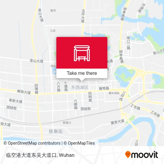 临空港大道东吴大道口 map