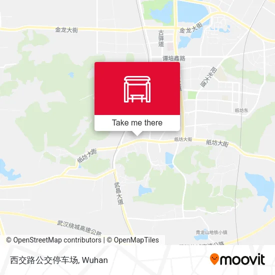 西交路公交停车场 map