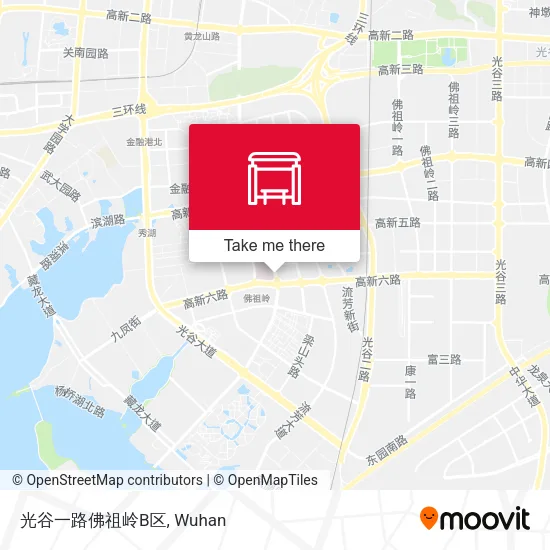 光谷一路佛祖岭B区 map
