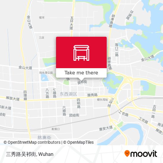 三秀路吴祁街 map