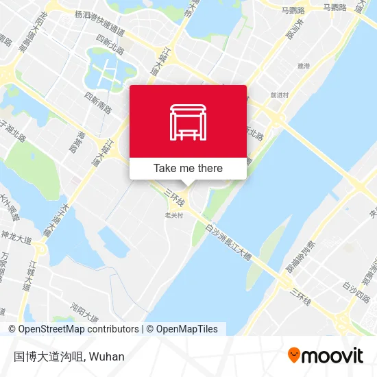 国博大道沟咀 map