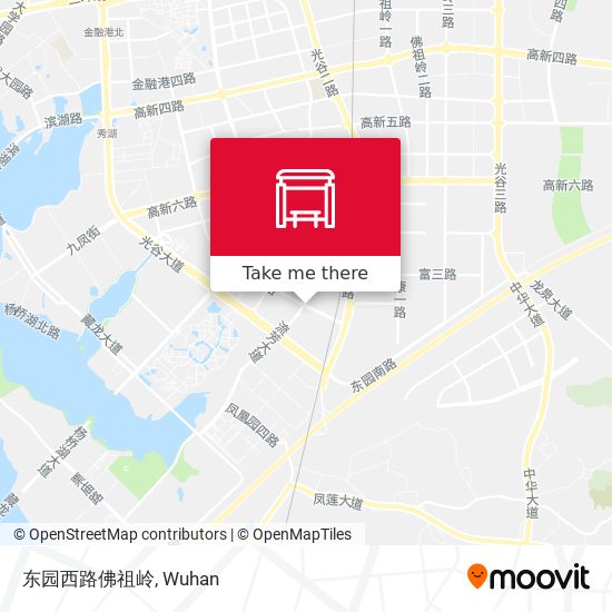 东园西路佛祖岭 map