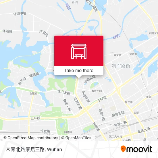 常青北路康居三路 map
