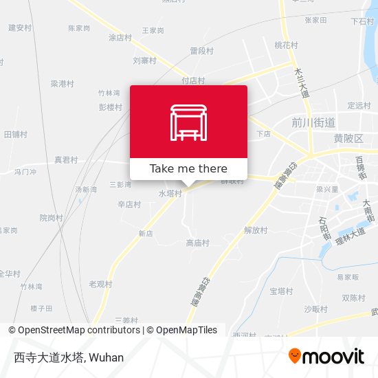 西寺大道水塔 map