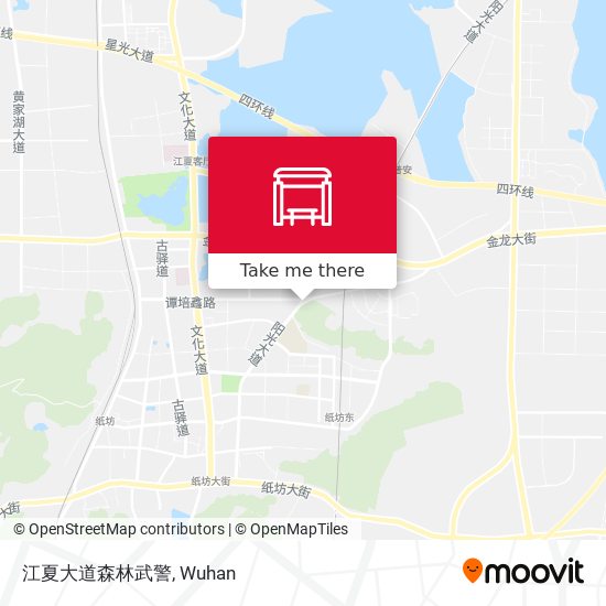 江夏大道森林武警 map