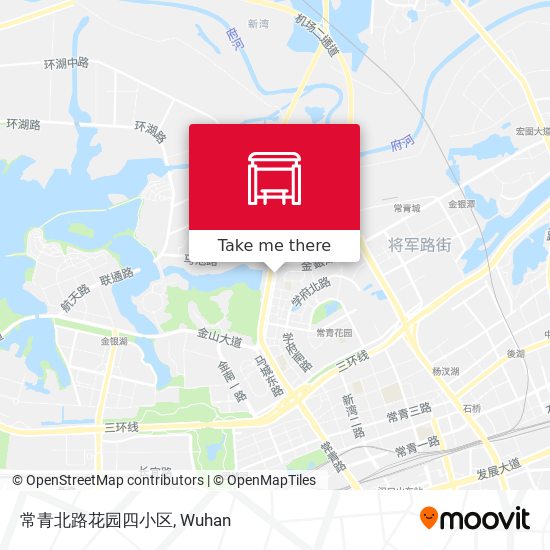 常青北路花园四小区 map