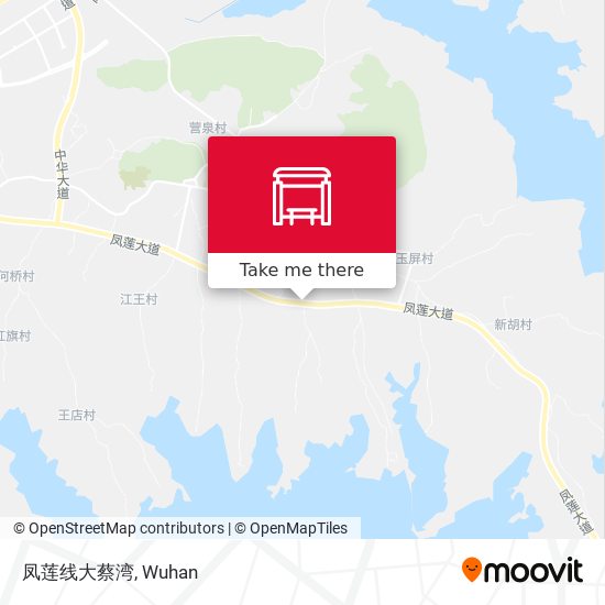 凤莲线大蔡湾 map