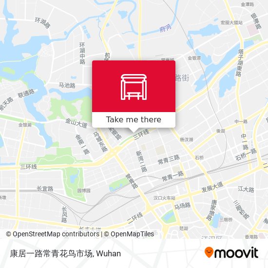 康居一路常青花鸟市场 map