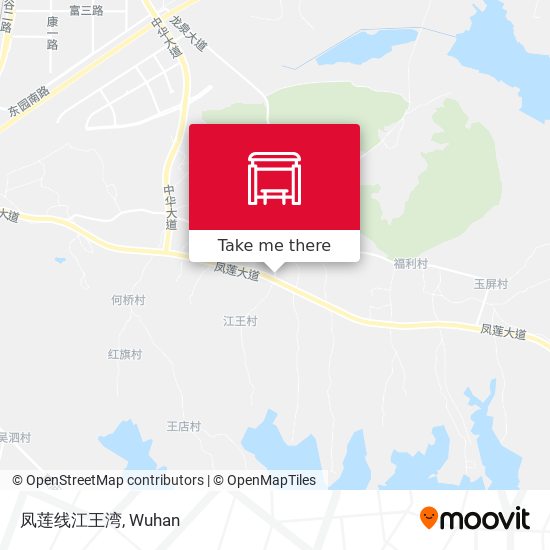 凤莲线江王湾 map