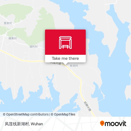 凤莲线新湖村 map
