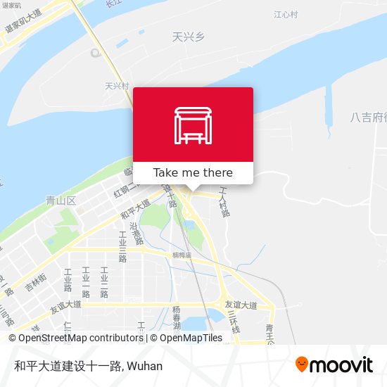 和平大道建设十一路 map