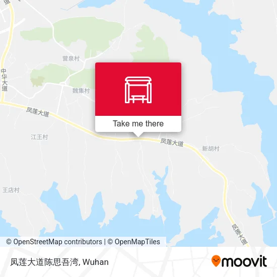 凤莲大道陈思吾湾 map