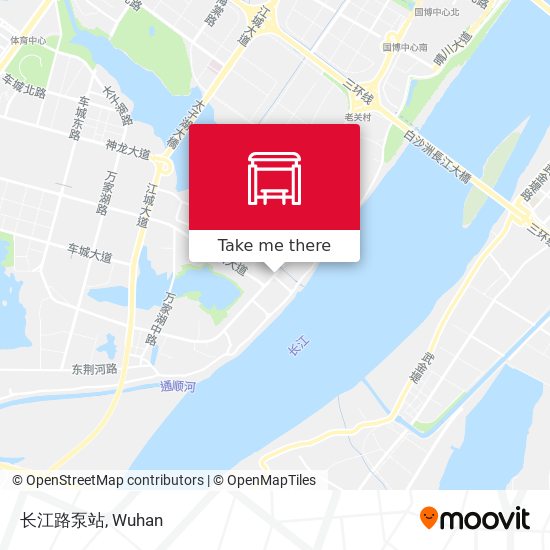 长江路泵站 map