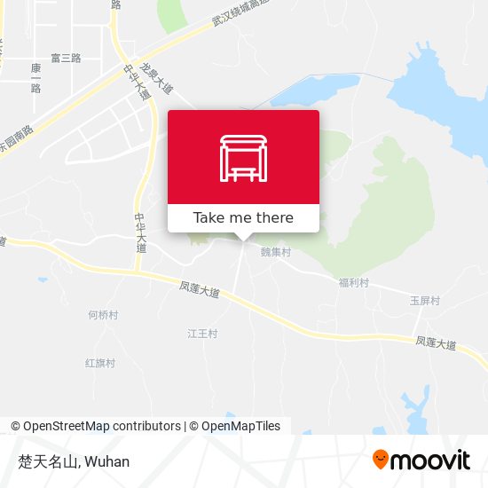 楚天名山 map