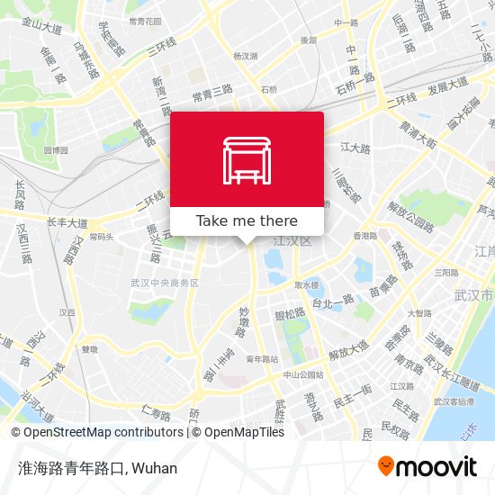 淮海路青年路口 map