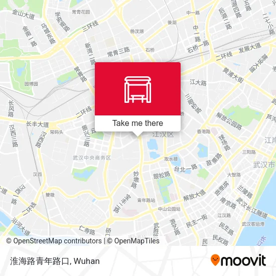 淮海路青年路口 map