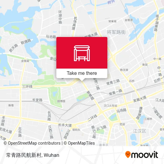 常青路民航新村 map