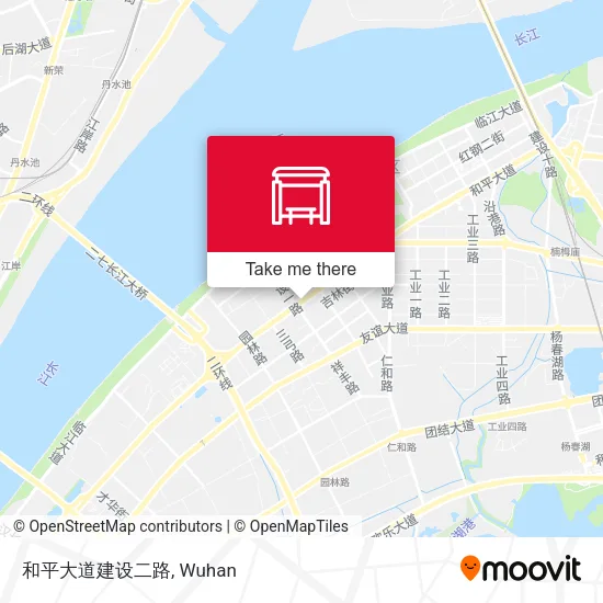 和平大道建设二路 map