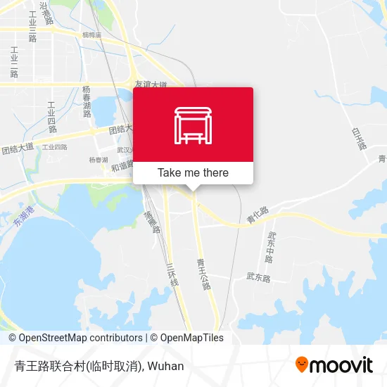 青王路联合村(临时取消) map