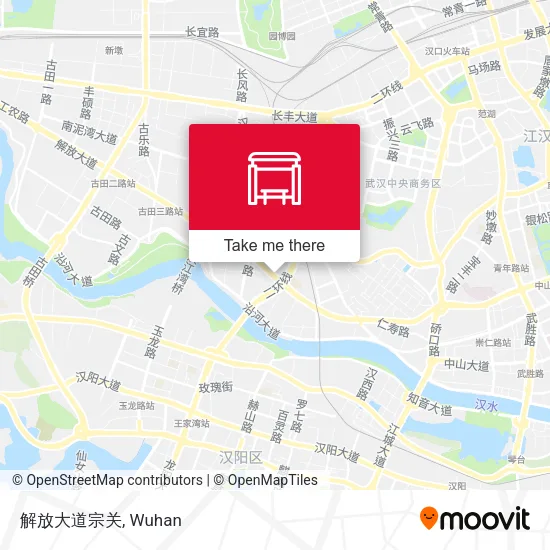 解放大道宗关 map