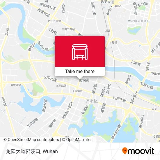 龙阳大道郭茨口 map