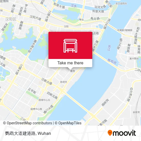 鹦鹉大道建港路 map