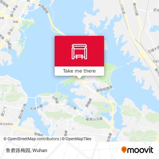 鲁磨路梅园 map